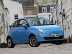 Fiat 500C TwinAir 2010 года (UK)